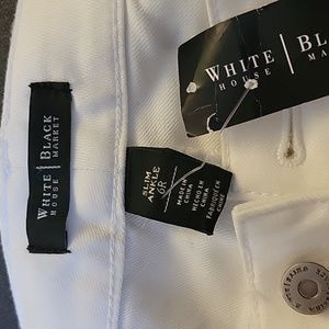 Whbm white jeans